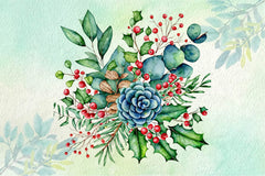Poinsettia Leaves Clipart Bundle - CraftNest - Digital Crafting and Art