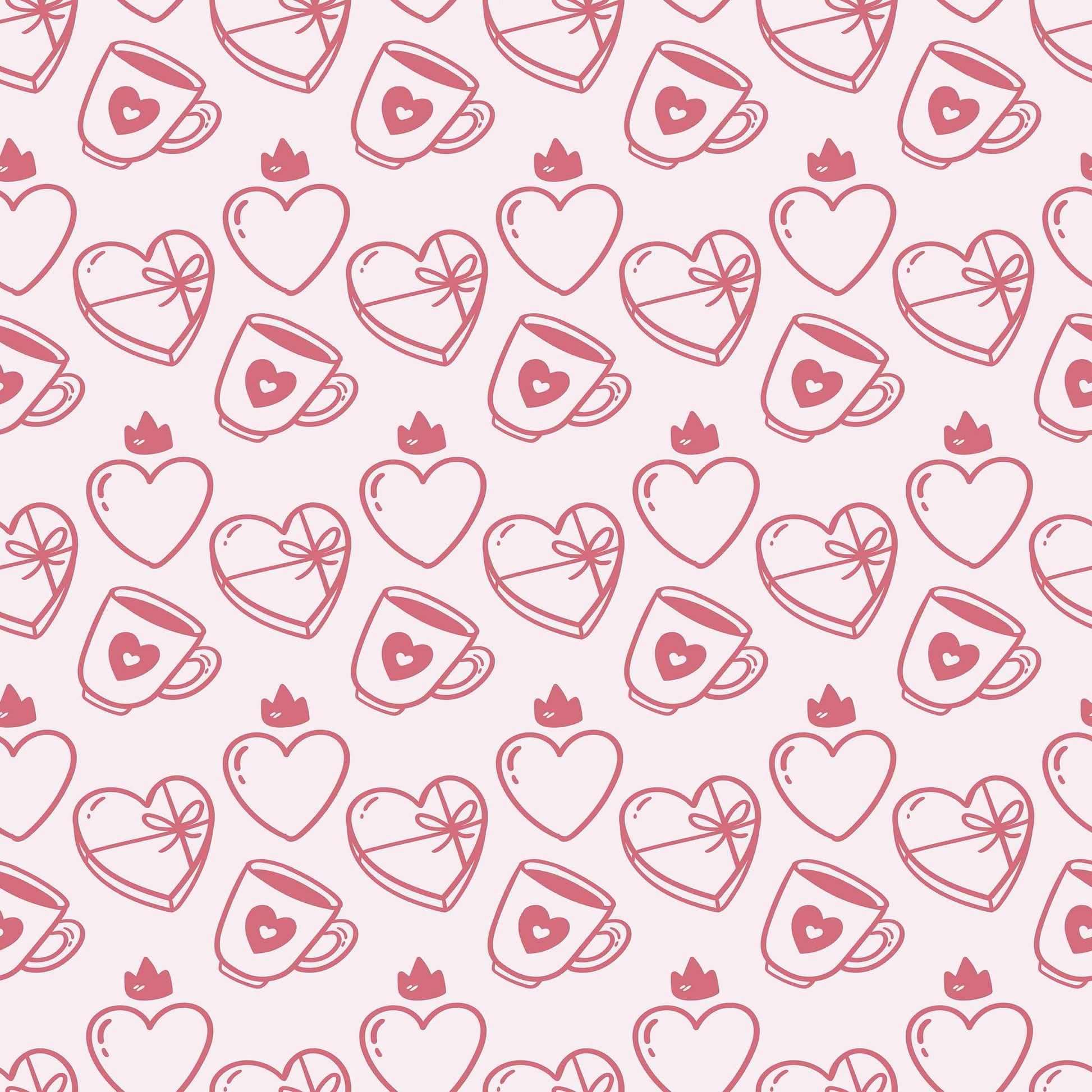 Valentine Sublimation Digital Paper - CraftNest - Digital Crafting and Art