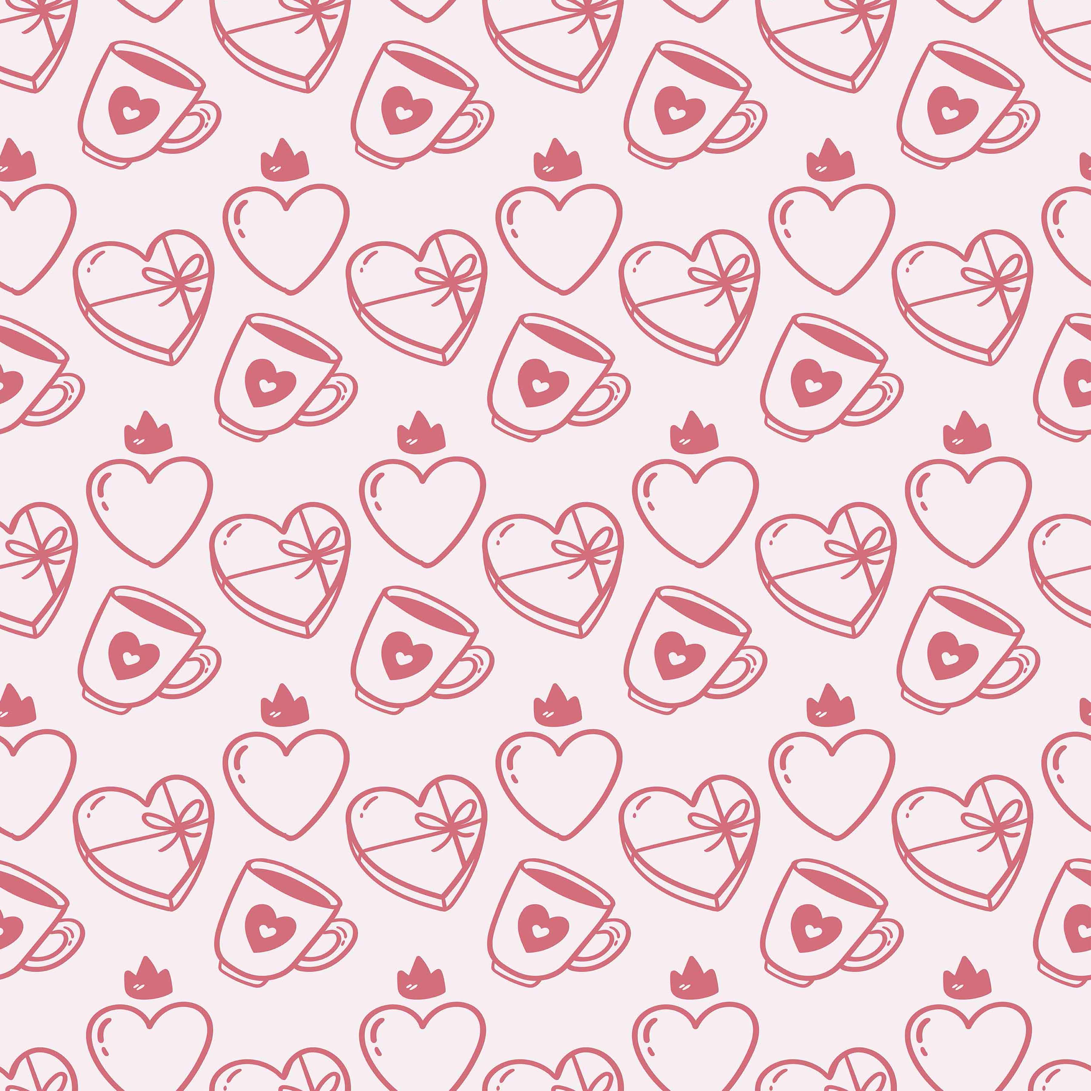 Valentine Sublimation Digital Paper - CraftNest - Digital Crafting and Art