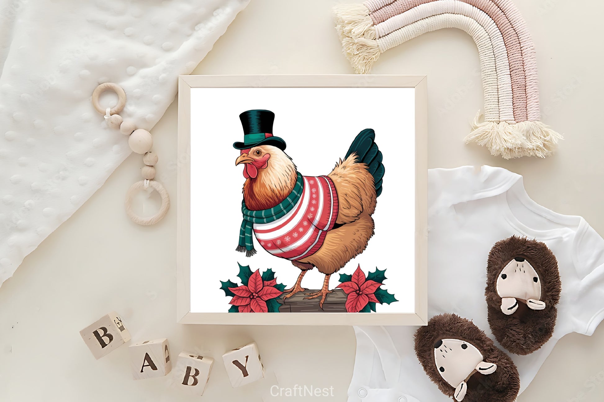 Christmas Animals Clipart Bundle 1 - CraftNest - Digital Crafting and Art