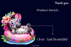 Summer Animals On Float Clipart Bundle 2 - CraftNest - Digital Crafting and Art