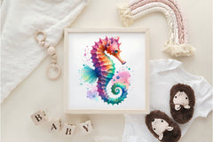 Sea Seahorse Clipart Bundle 2 - CraftNest - Digital Crafting and Art