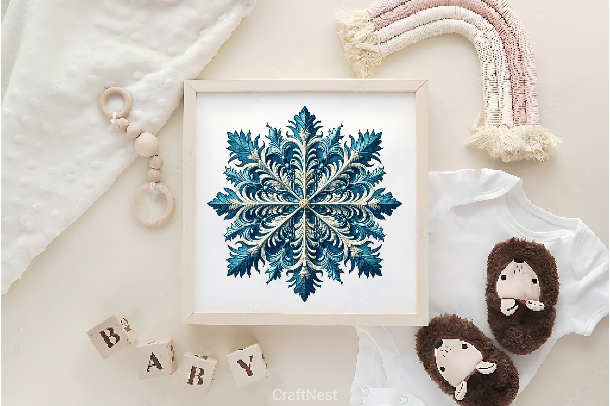 Snowflake Clipart Bundlec 3 - CraftNest - Digital Crafting and Art