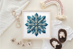 Snowflake Clipart Bundlec 3 - CraftNest - Digital Crafting and Art