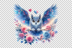 Cute Magic Owl Clipart Bundle - CraftNest - Digital Crafting and Art