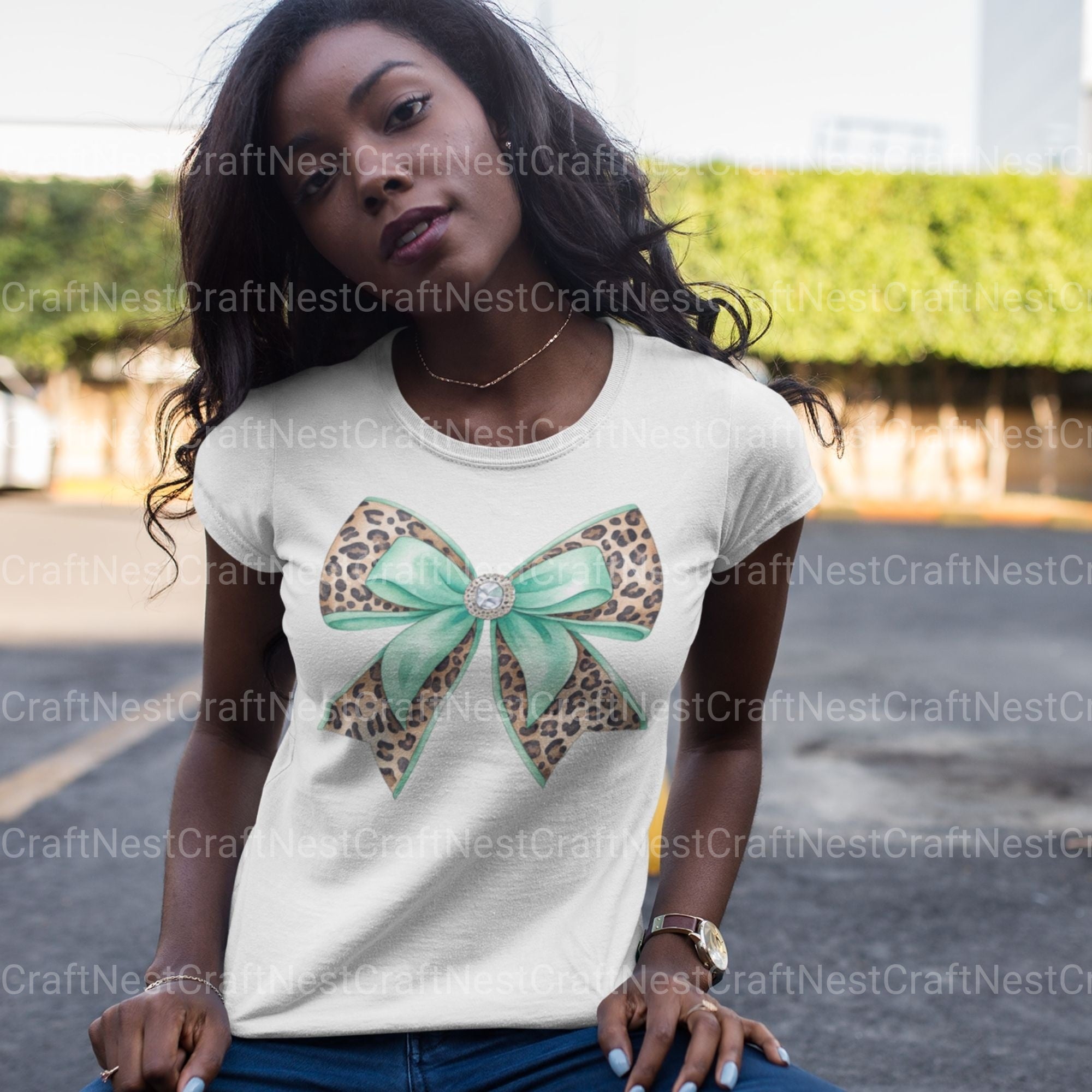 Leopard Coquette Bows Clipart Bundle - CraftNest - Digital Crafting and Art