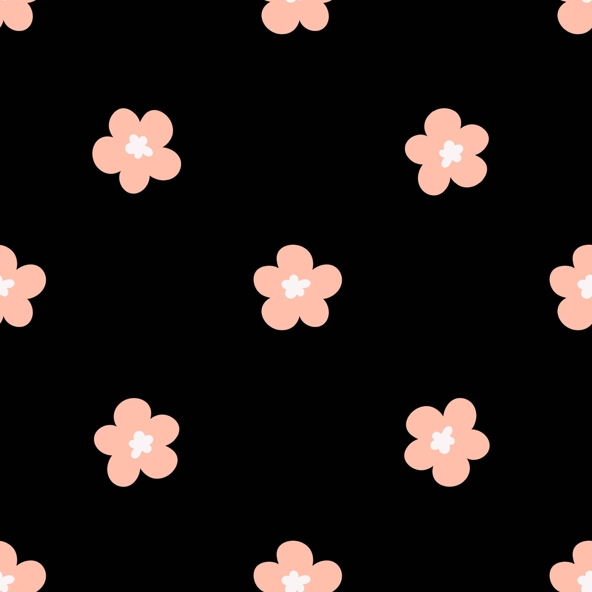 Peach Blossom Seamless Digital Paper - CraftNest - Digital Crafting and Art