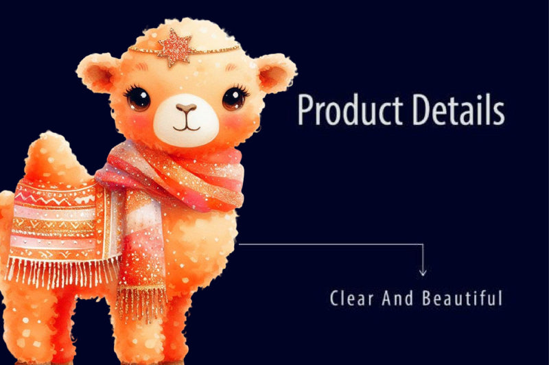 Glitter Camel Clipart Bundle - CraftNest - Digital Crafting and Art