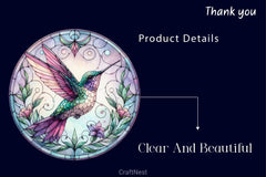 Stained Glass Hummingbird Clipart Bundle - CraftNest - Digital Crafting and Art