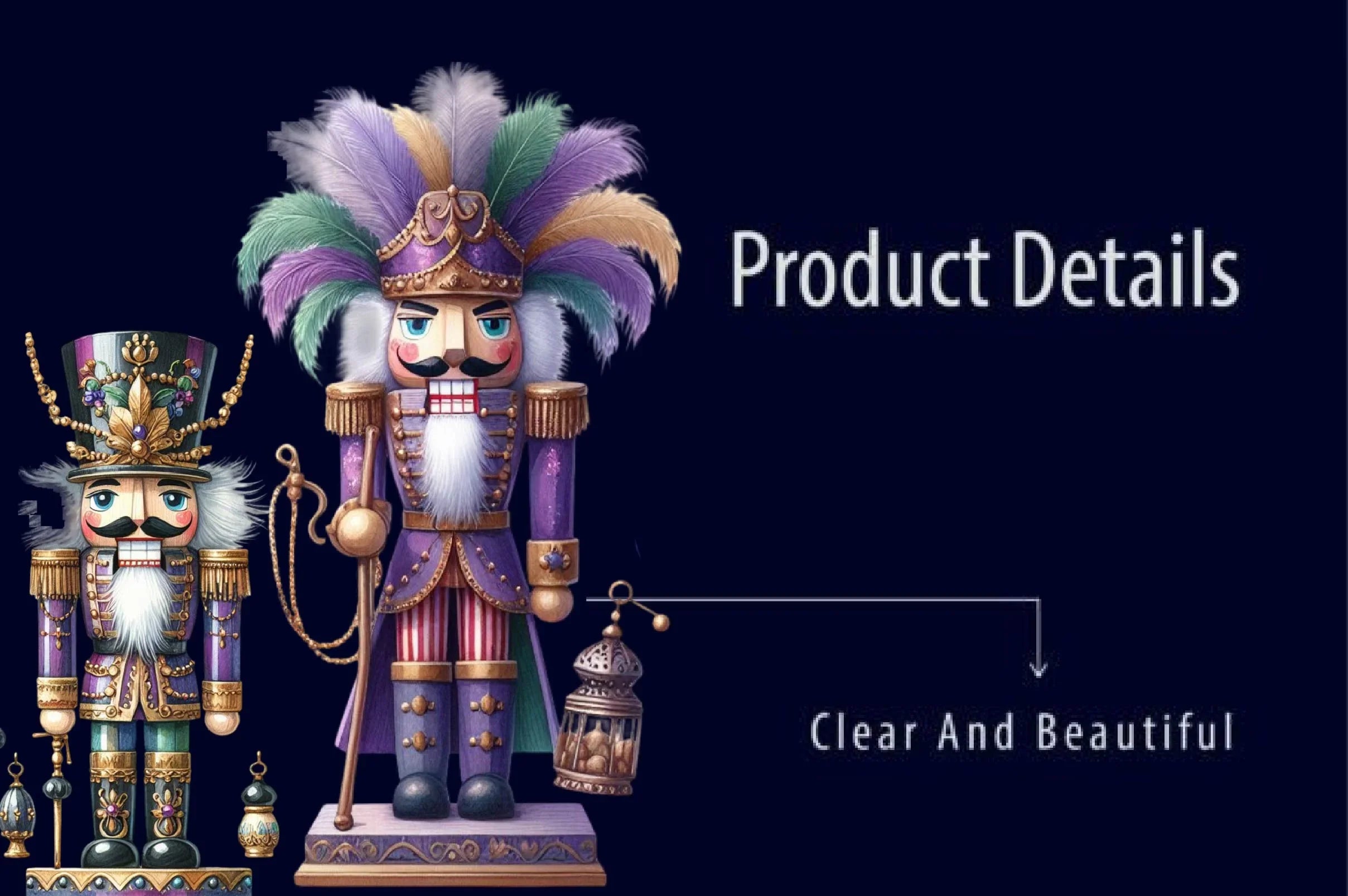 Mardi Gras Nutcracker Clipart Bundle - CraftNest - Digital Crafting and Art