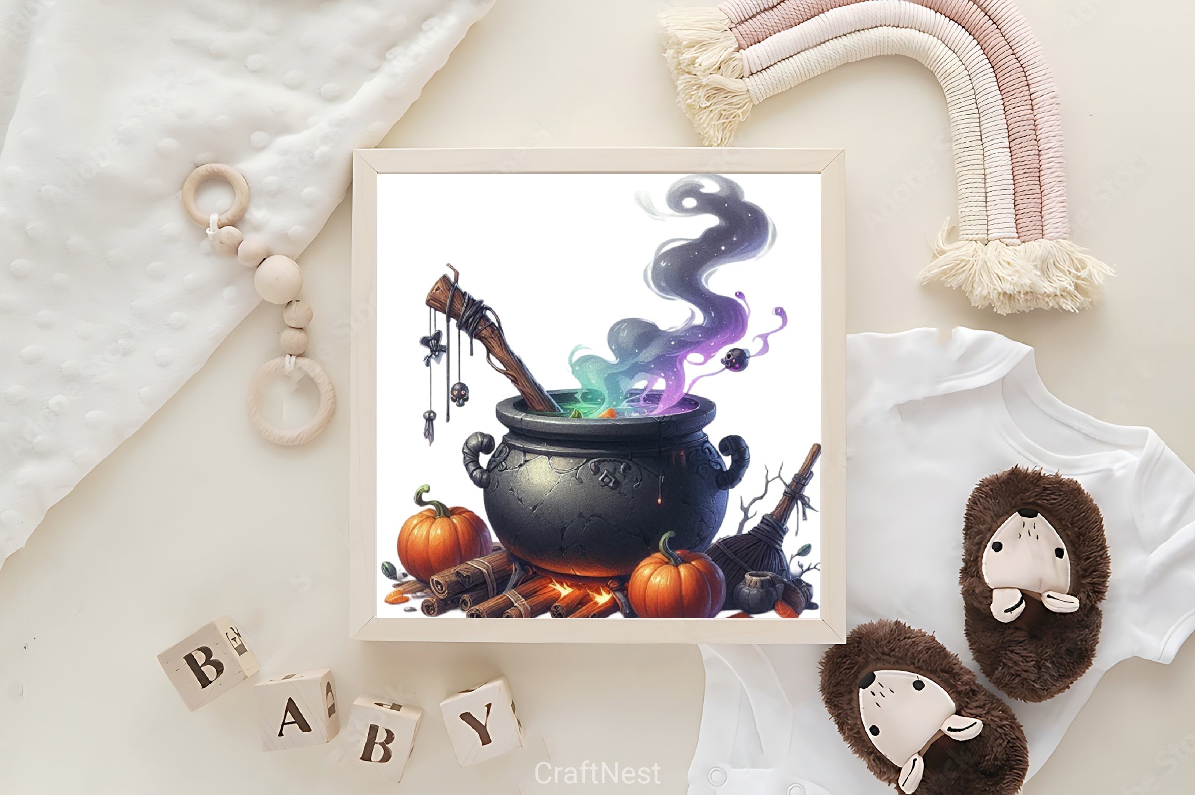 Halloween Cauldron Clipart Bundle 4 - CraftNest - Digital Crafting and Art