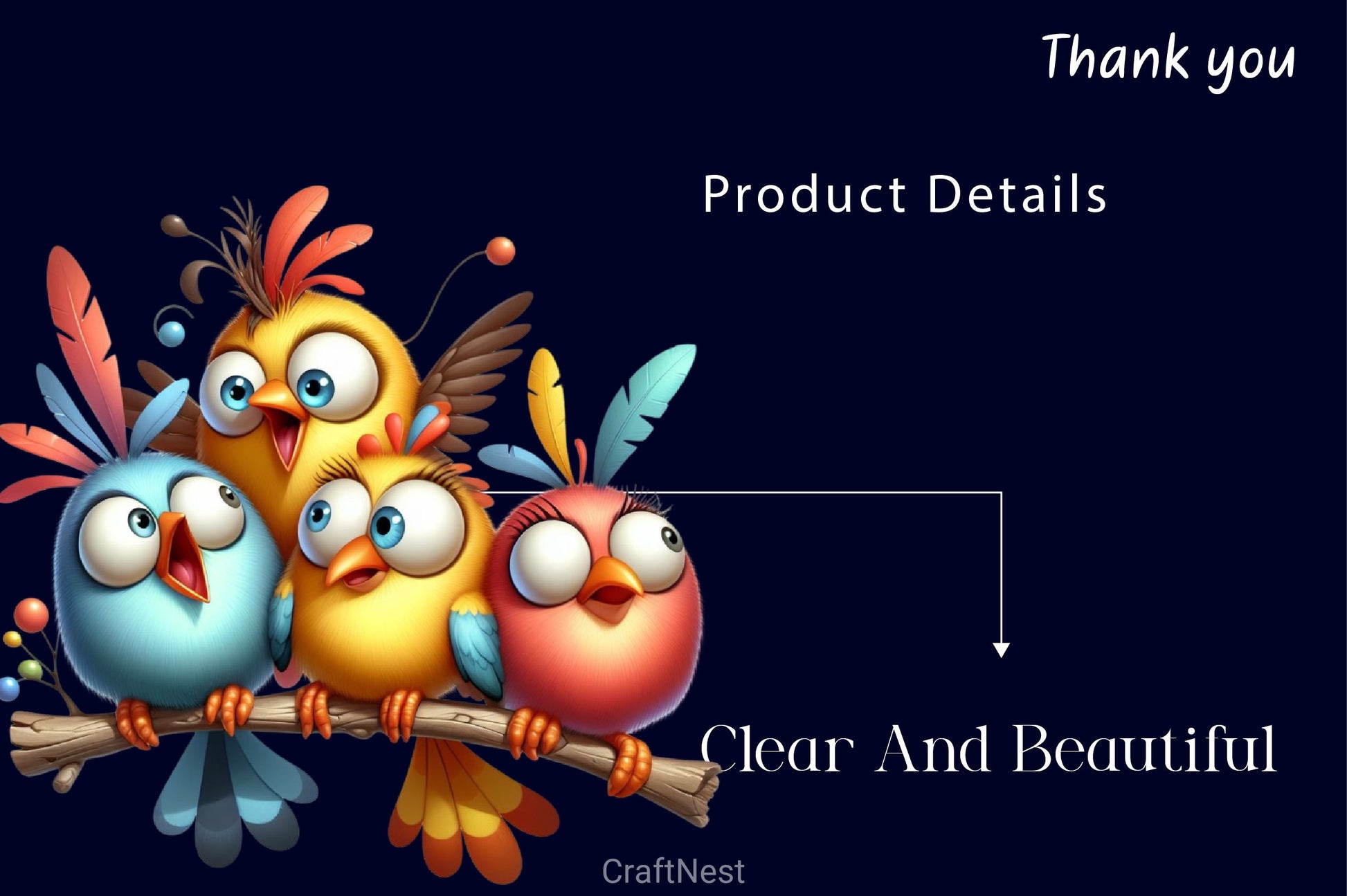 Funny Birds On Branch Clipart Bundle 2 - CraftNest - Digital Crafting and Art