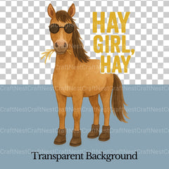 Funny Horse Quotes Clipart Bundle - CraftNest - Digital Crafting and Art