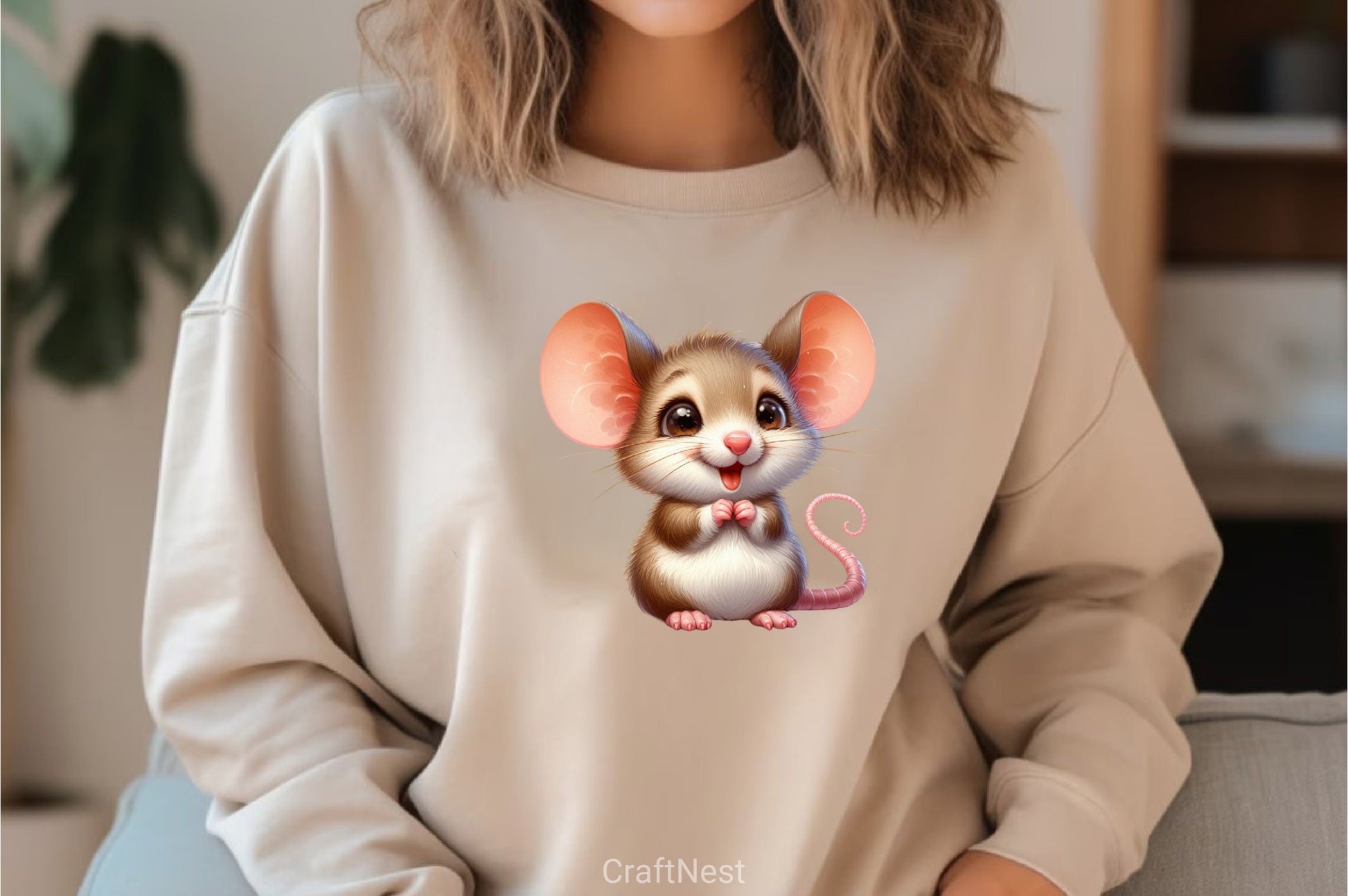 Cute Mouse Clipart Bundle - CraftNest - Digital Crafting and Art