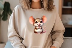 Cute Mouse Clipart Bundle - CraftNest - Digital Crafting and Art