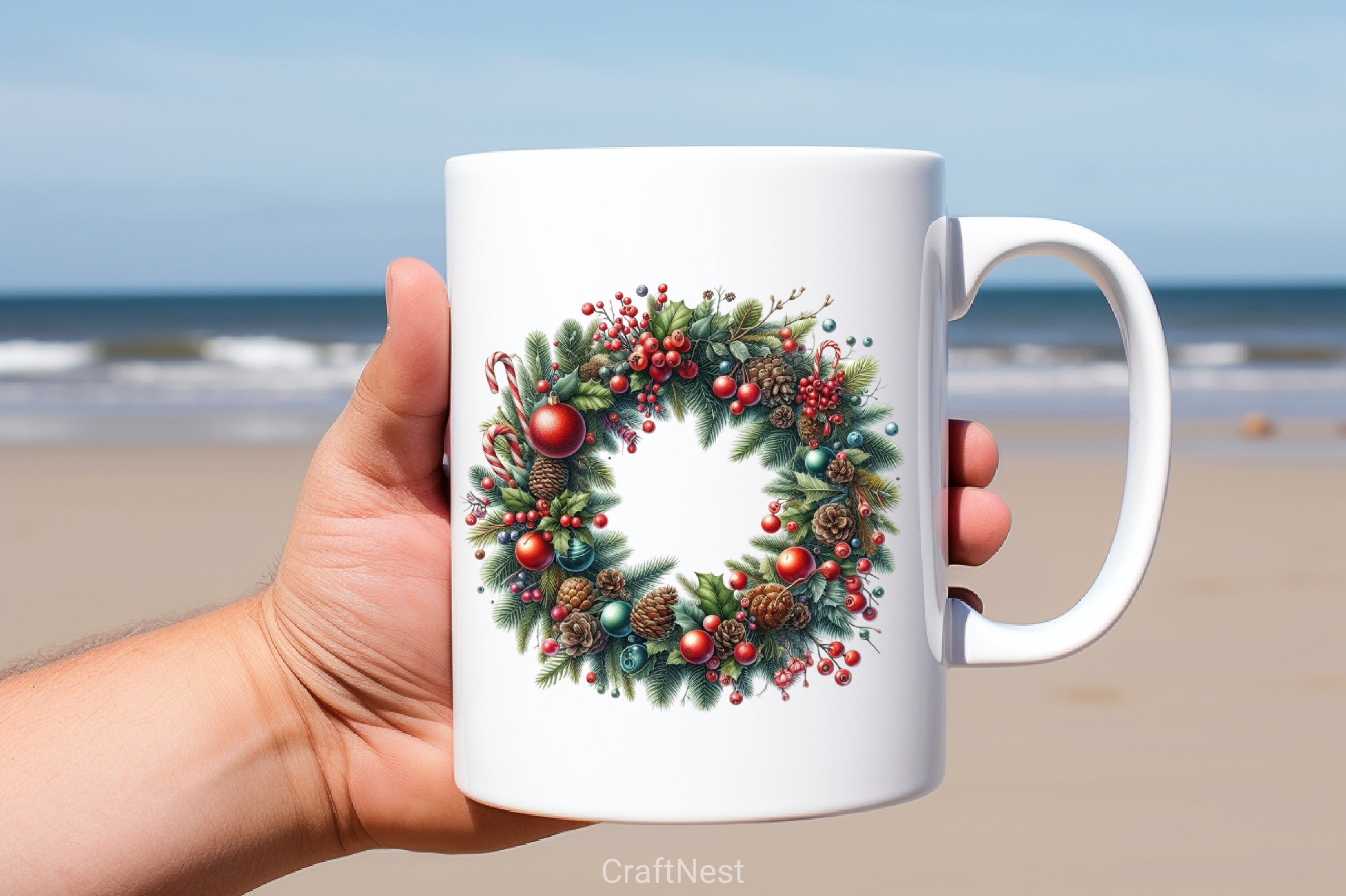 Vintage Christmas Clipart Bundle - CraftNest - Digital Crafting and Art