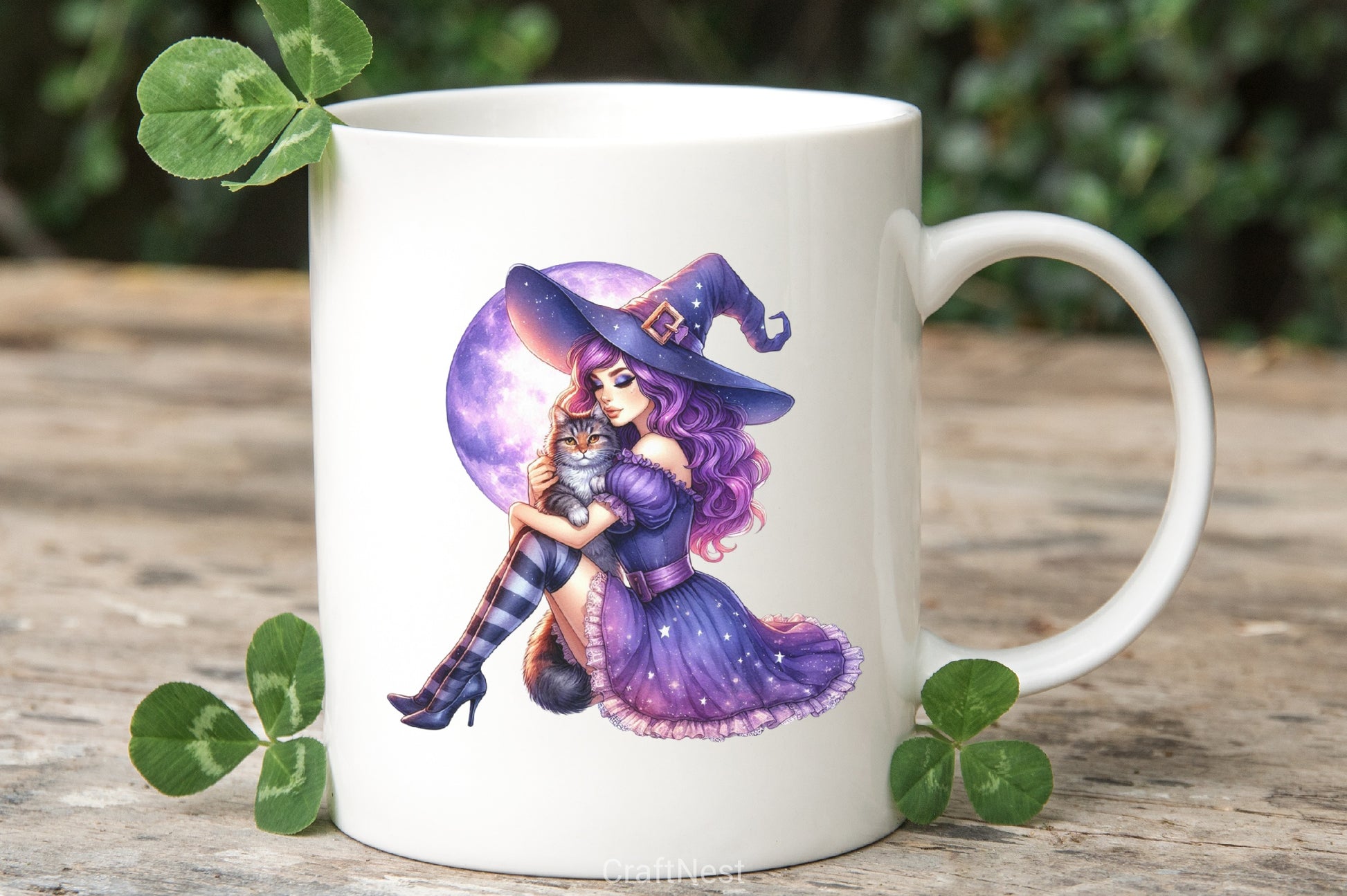 Halloween Witch Girl Clipart Bundle 7 - CraftNest - Digital Crafting and Art