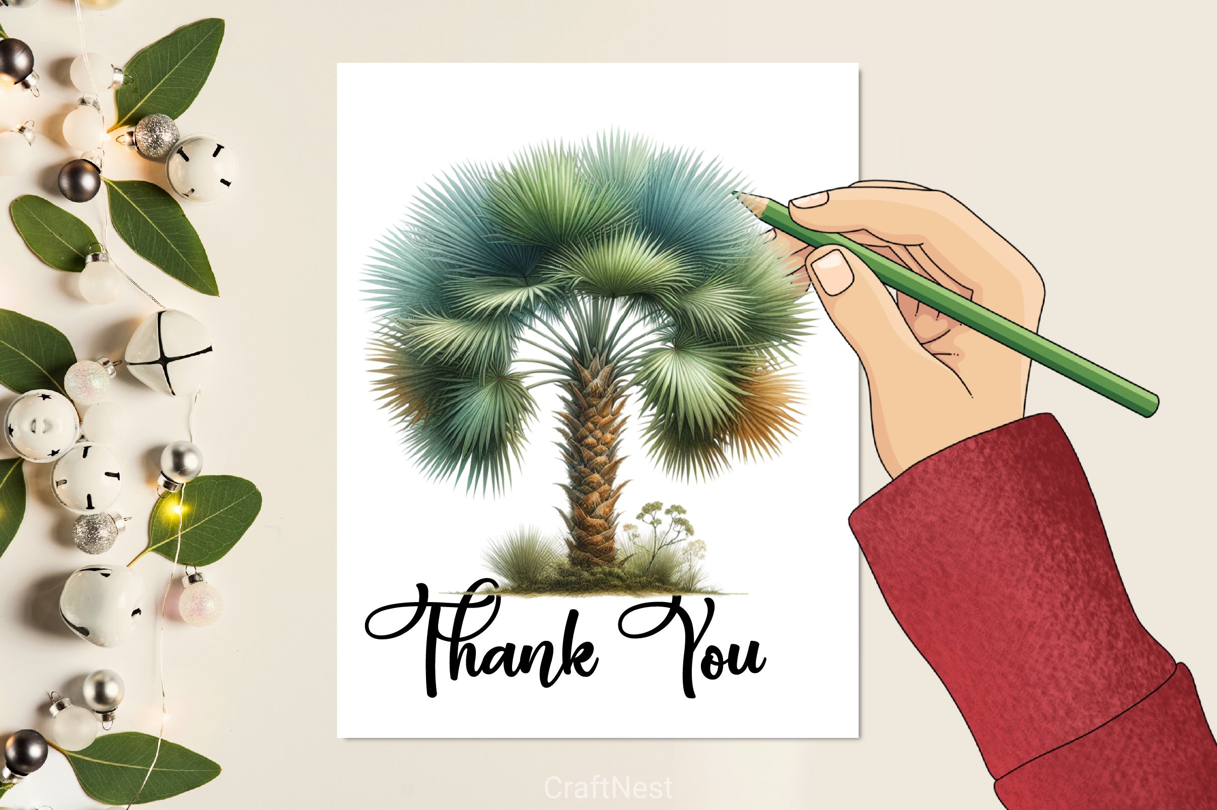 Palm Tree Clipart Bundle - CraftNest - Digital Crafting and Art