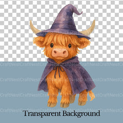 Highland Cows 1 Clipart Bundle - CraftNest - Digital Crafting and Art