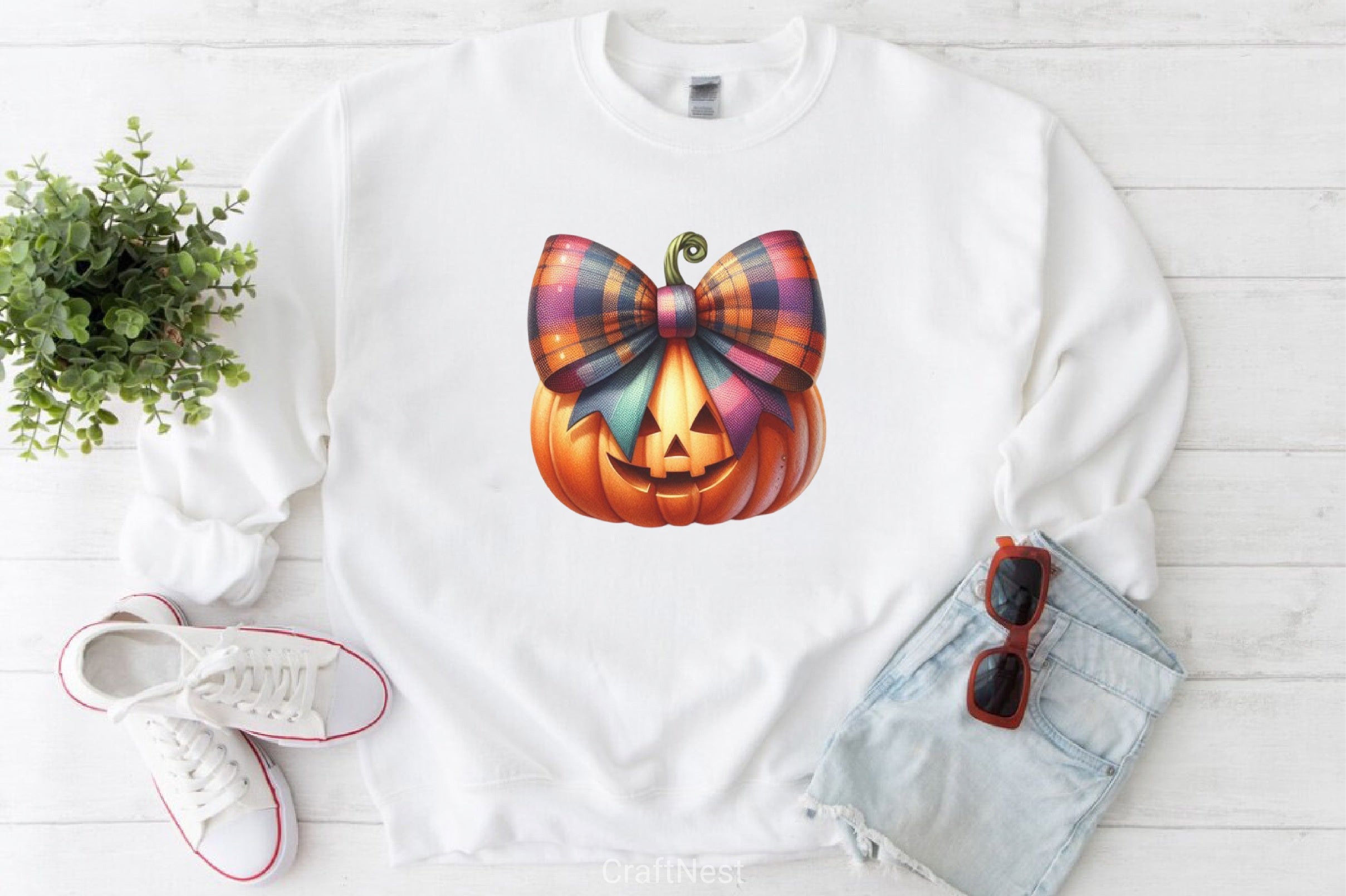 Retro Pumpkin Clipart Bundle - CraftNest - Digital Crafting and Art