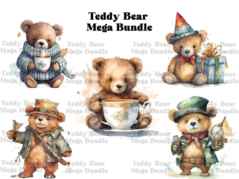 Teddy Bear Clipart - CraftNest