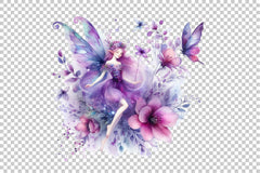 Fairy Girl Clipart Bundle - CraftNest - Digital Crafting and Art