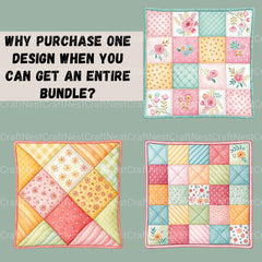 Quilts Clipart Bundle - CraftNest - Digital Crafting and Art