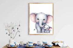 Mother's Day Elephants Clipart Bundle - CraftNest - Digital Crafting and Art