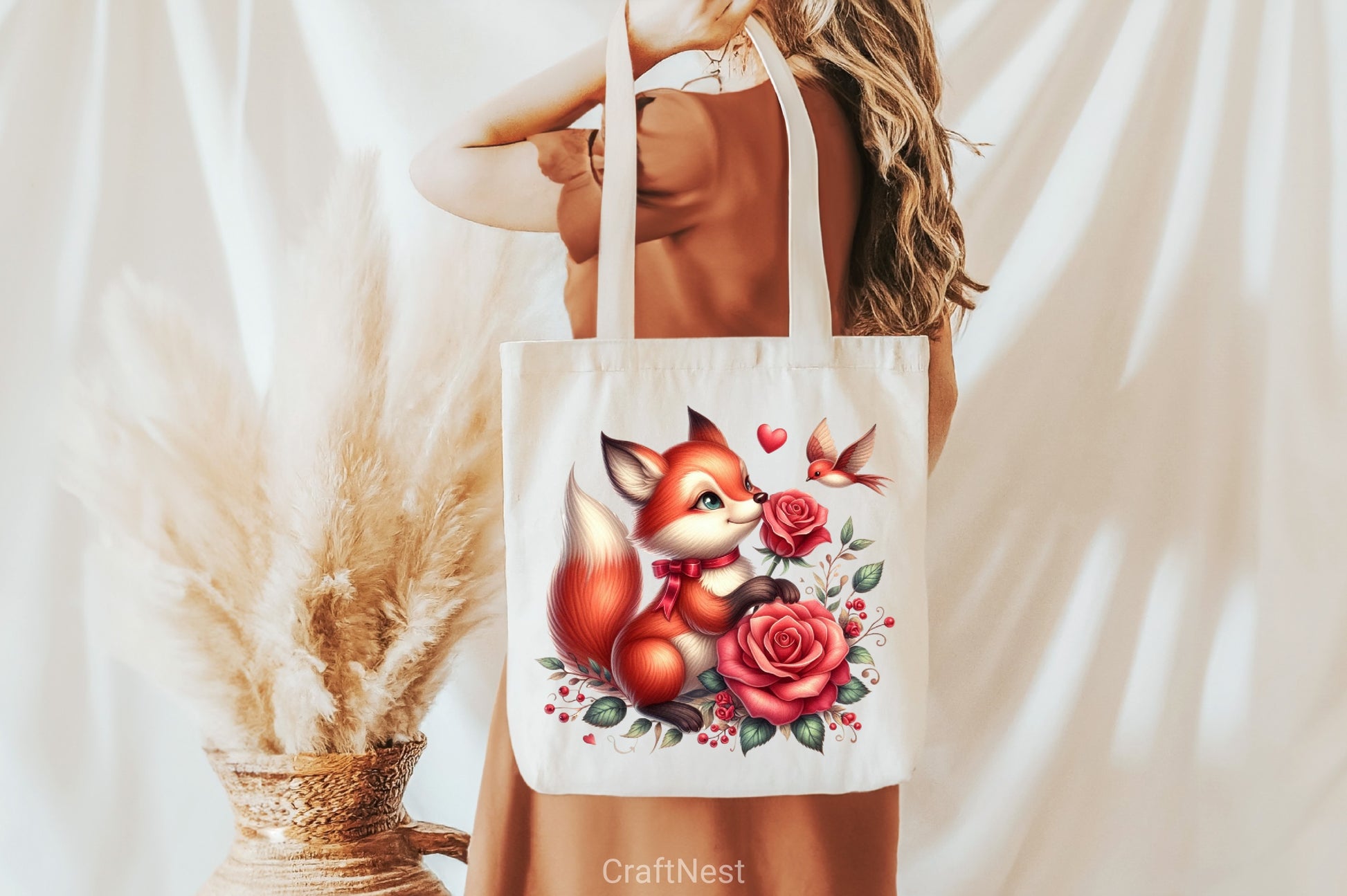 Valentine's Day Fox Clipart Bundle - CraftNest - Digital Crafting and Art