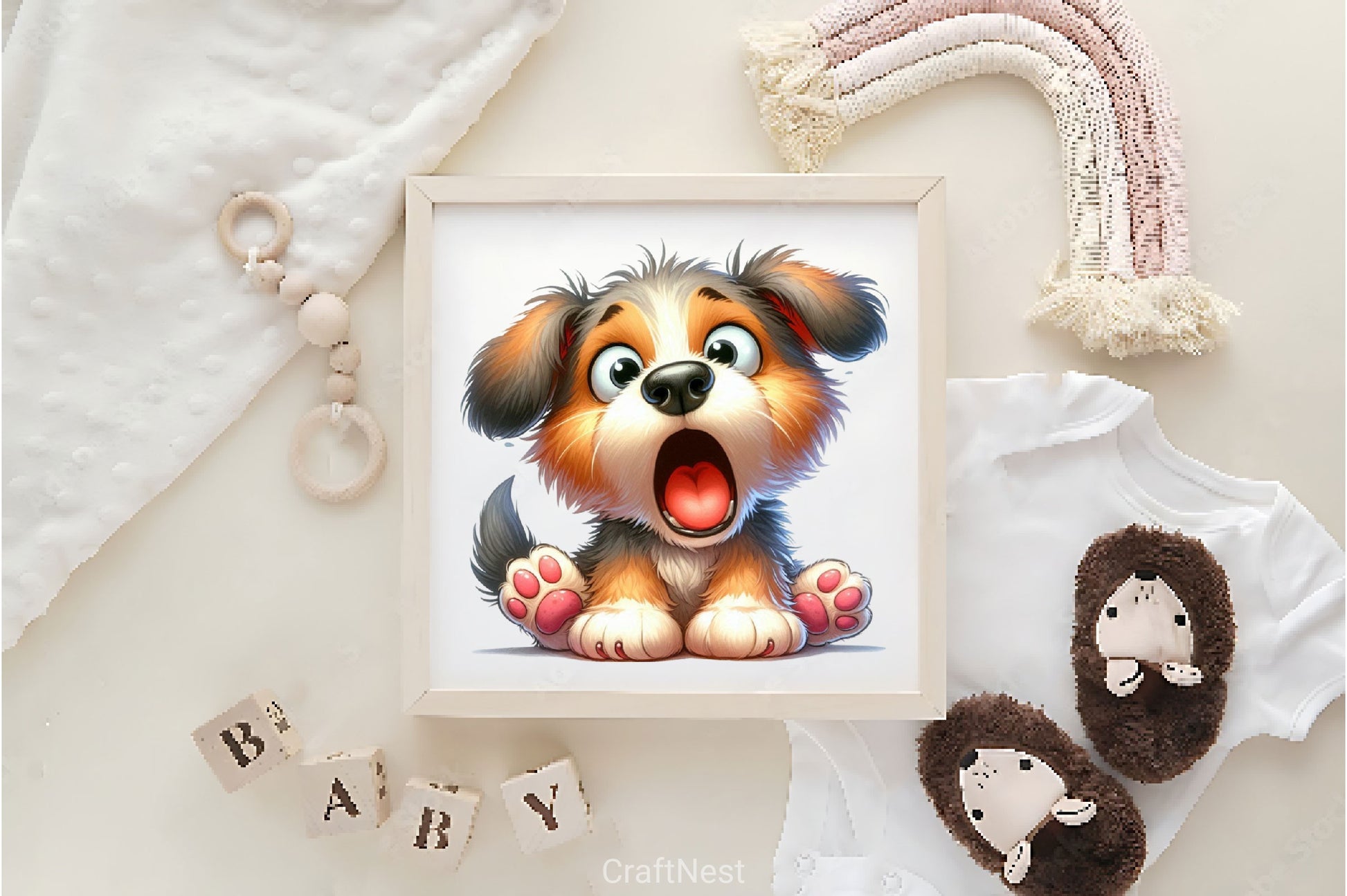 Funny Puppy Dog Clipart Bundle - CraftNest - Digital Crafting and Art