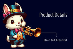 Funny Animals Musicians Clipart Bundle - CraftNest - Digital Crafting and Art