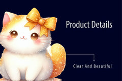 Glitter Cat's Clipart Bundle - CraftNest - Digital Crafting and Art