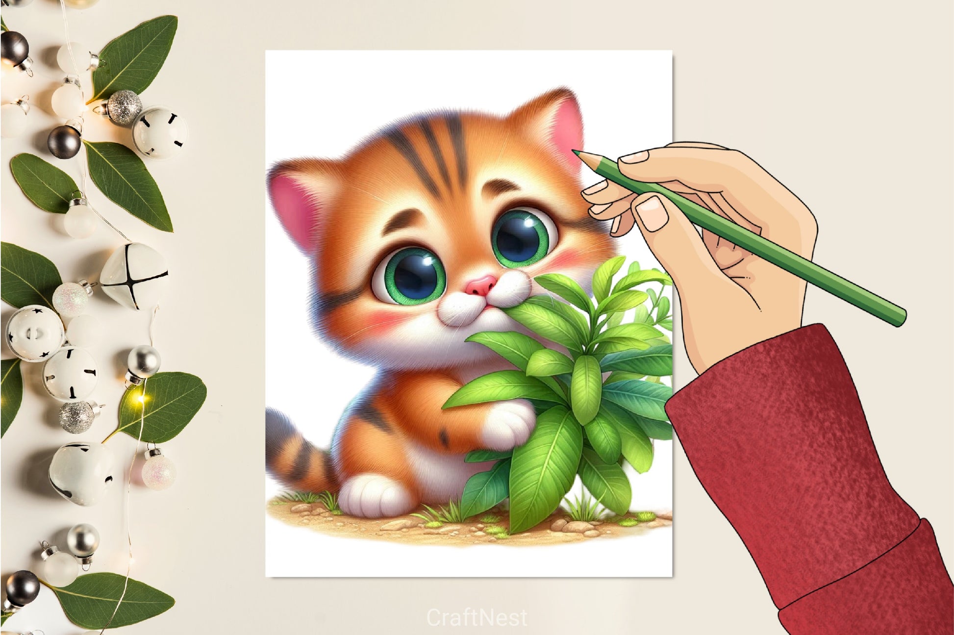 Jungle Cat Clipart Bundle - CraftNest - Digital Crafting and Art
