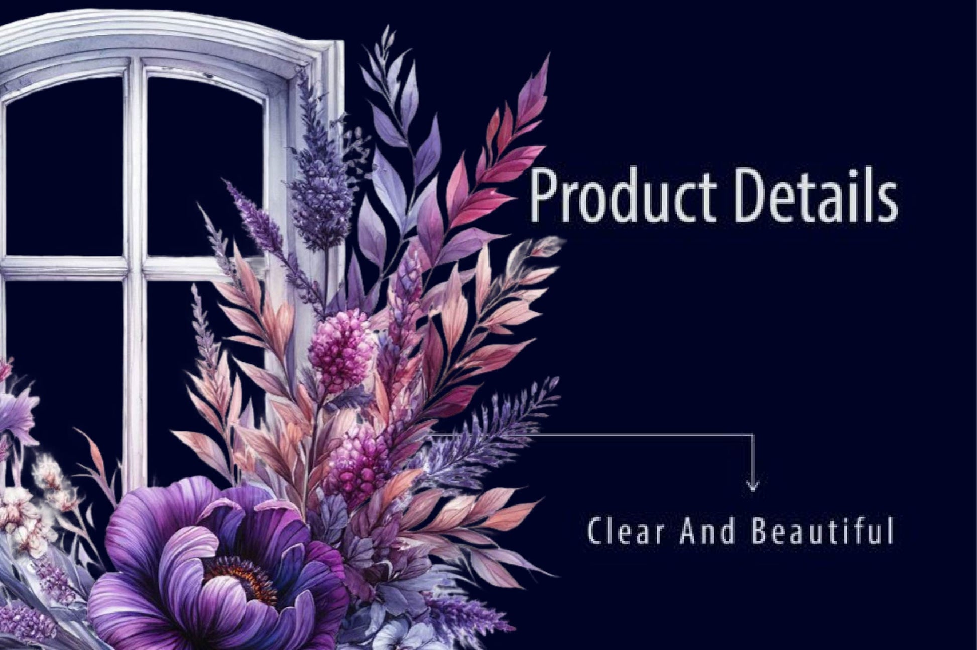 Purple Floral Windows Clipart Bundle - CraftNest - Digital Crafting and Art