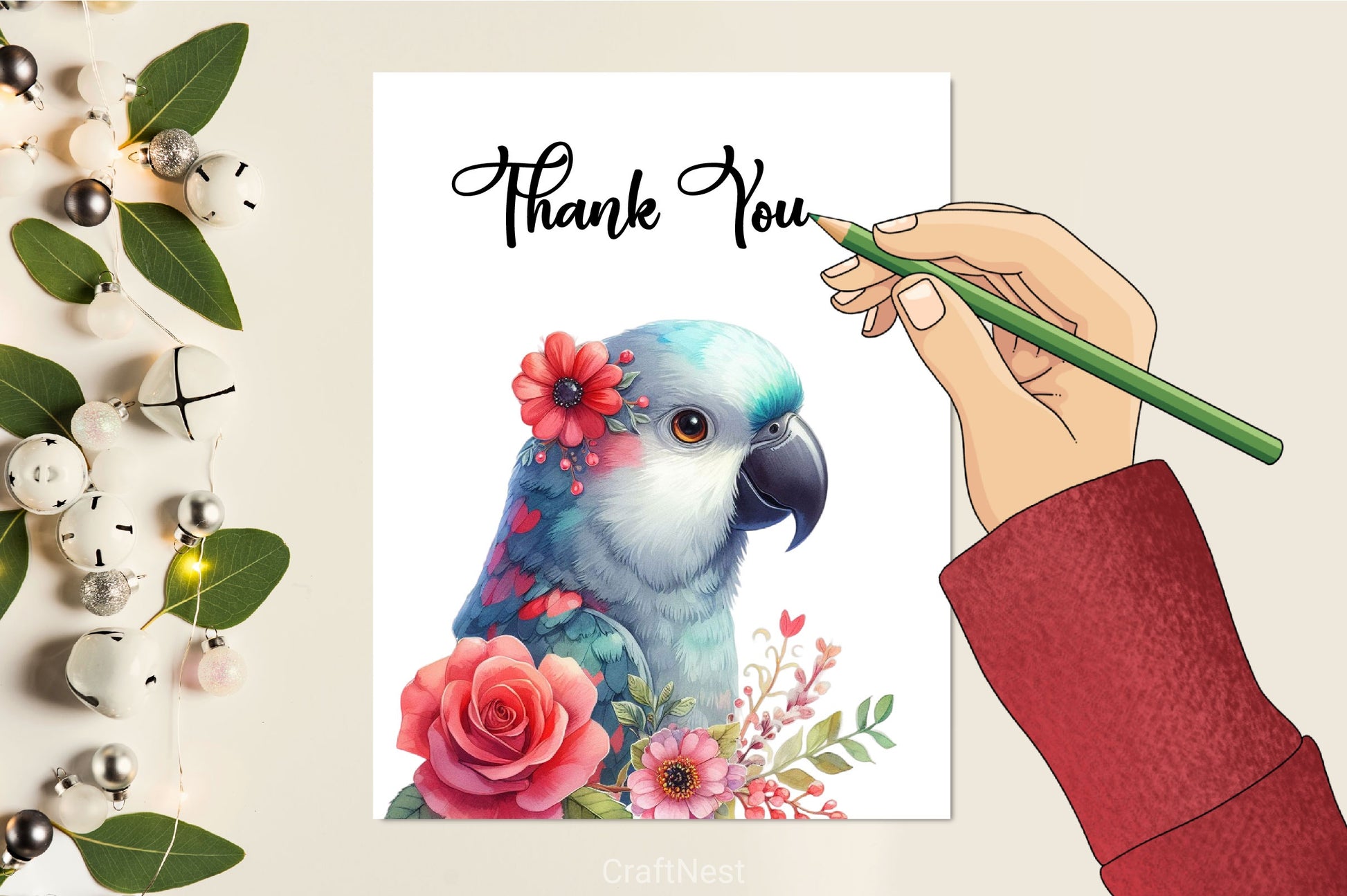 Bird Valentine Clipart Bundle - CraftNest - Digital Crafting and Art