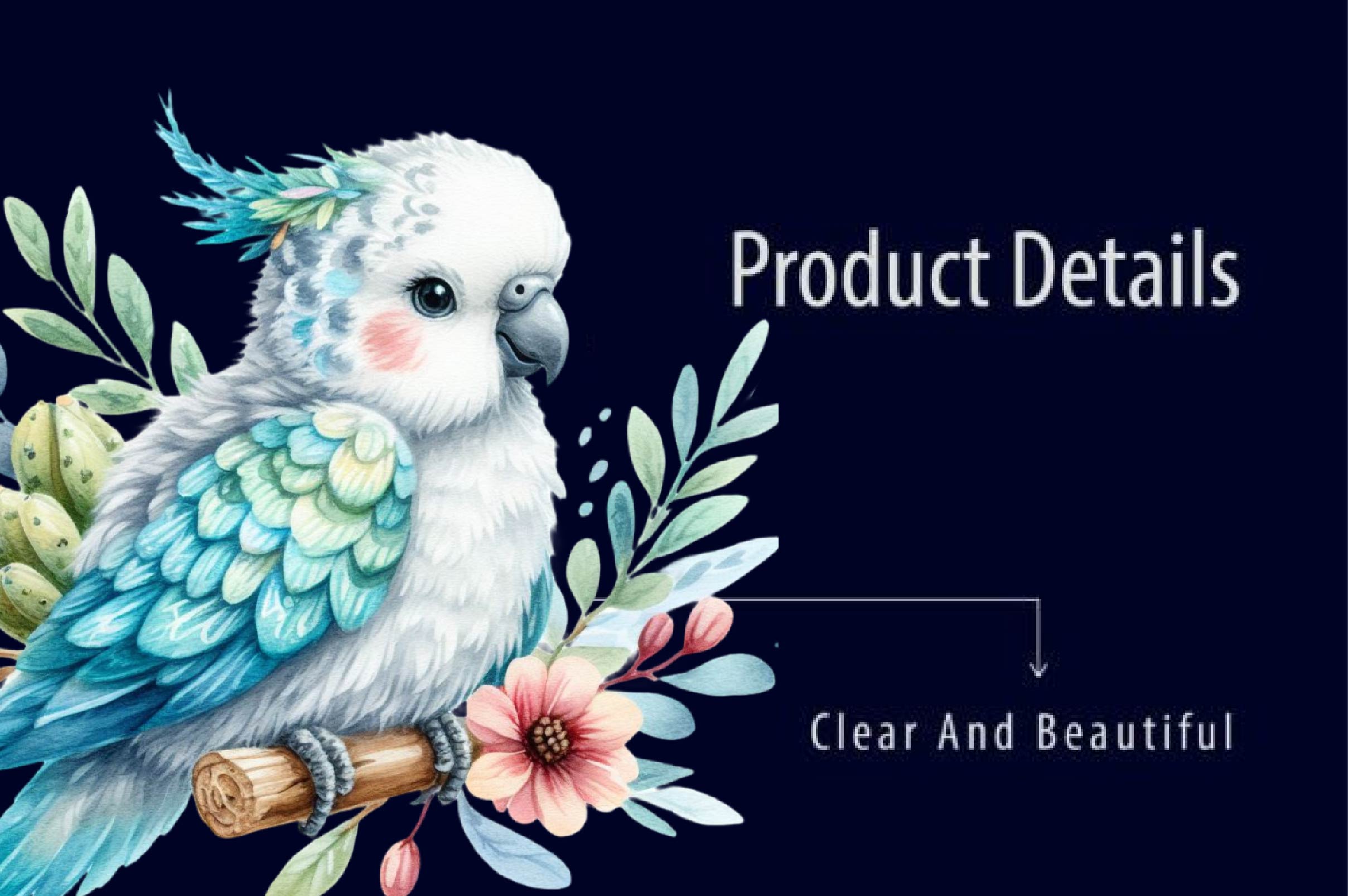 Parrot Art Nursery Clipart Bundle - CraftNest - Digital Crafting and Art