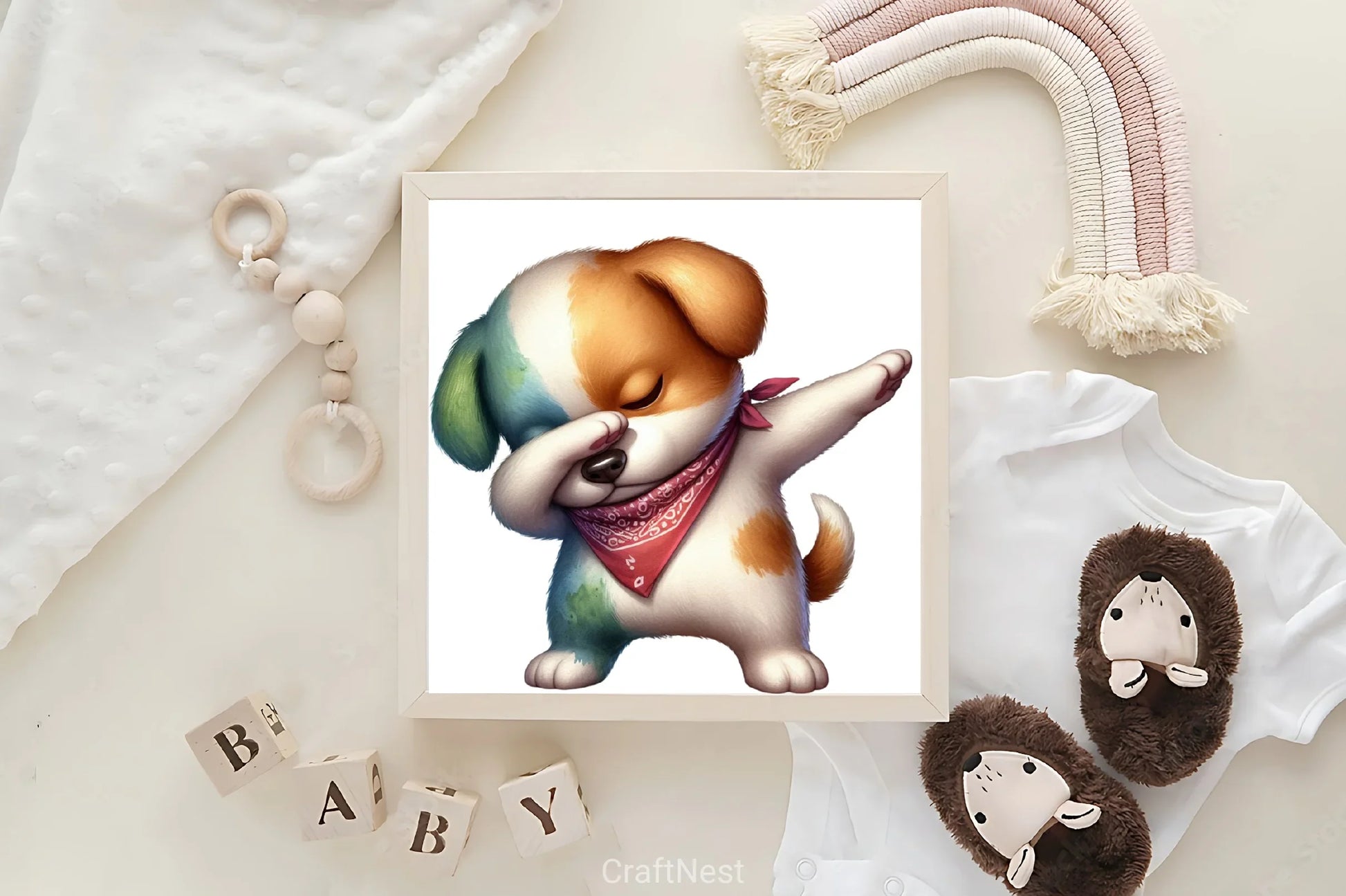 Cute Dabbing Dog Clipart Bundle - CraftNest - Digital Crafting and Art