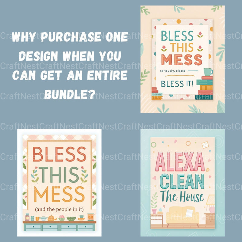 Home Quotes Clipart Bundle - CraftNest - Digital Crafting and Art