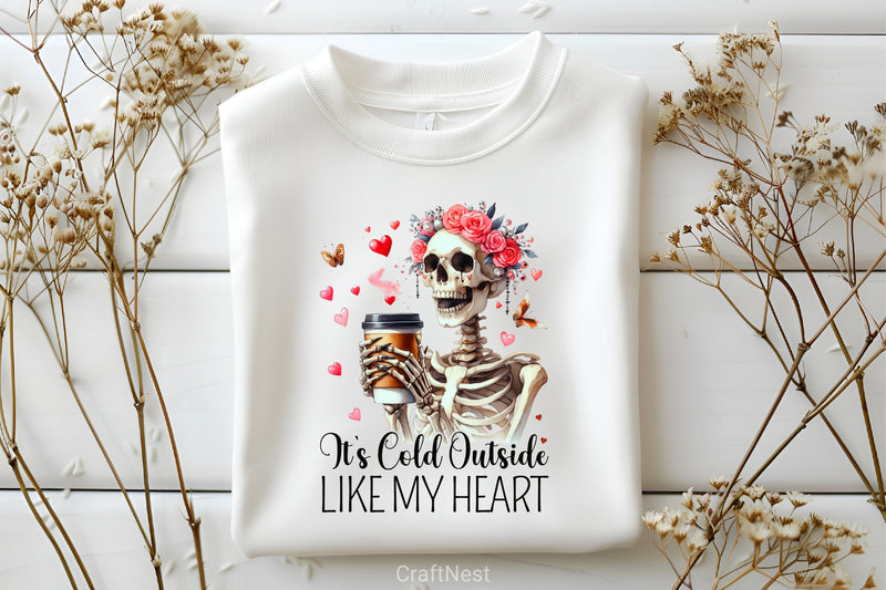 Skeleton Valentine Clipart Bundle - CraftNest - Digital Crafting and Art