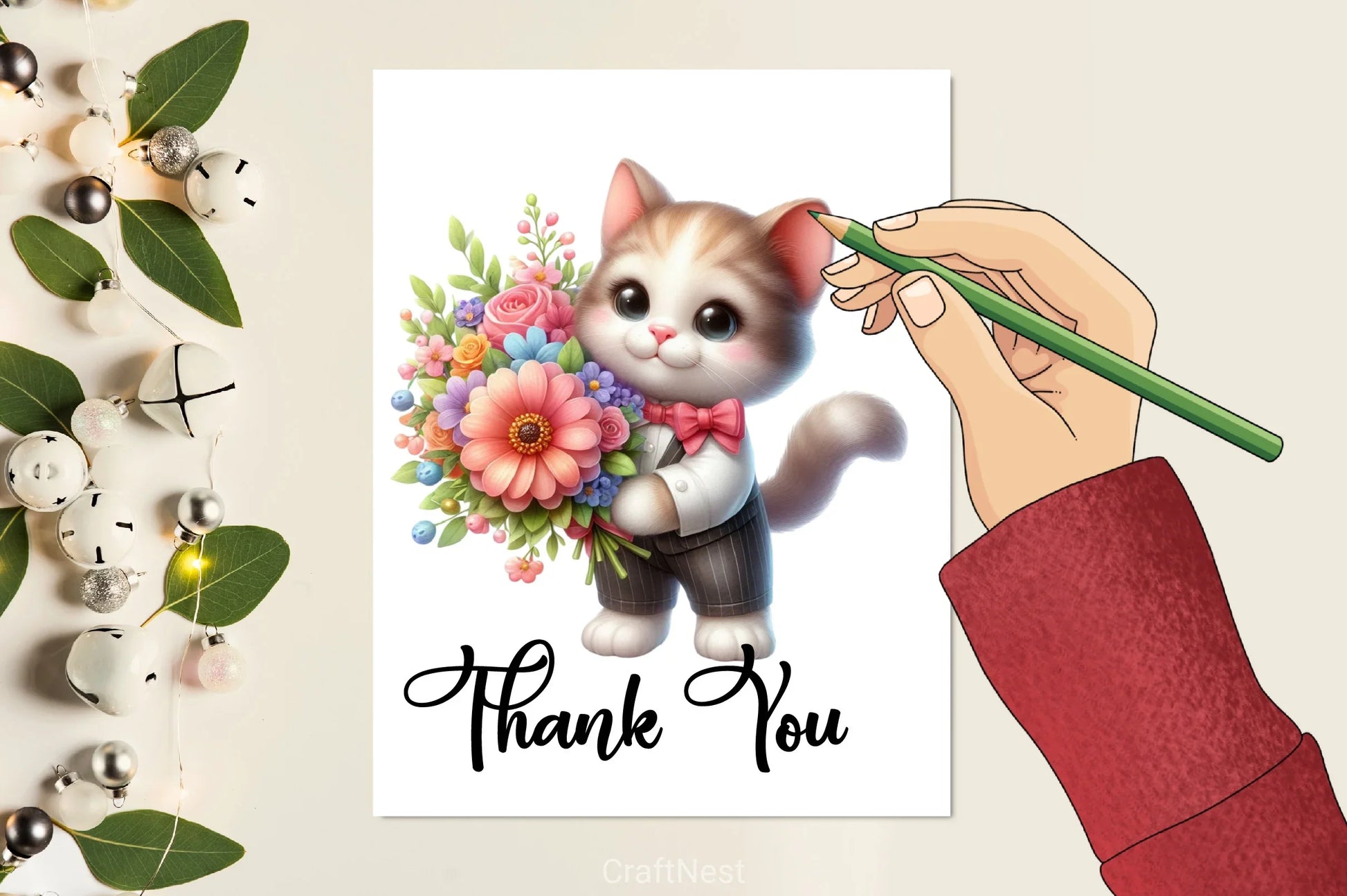 Cute Baby Cat Clipart Bundle 1 - CraftNest - Digital Crafting and Art