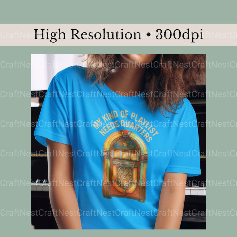 My Kind Of Playlist Needs Quarters Clipart Bundle - CraftNest - Digital Crafting and Art