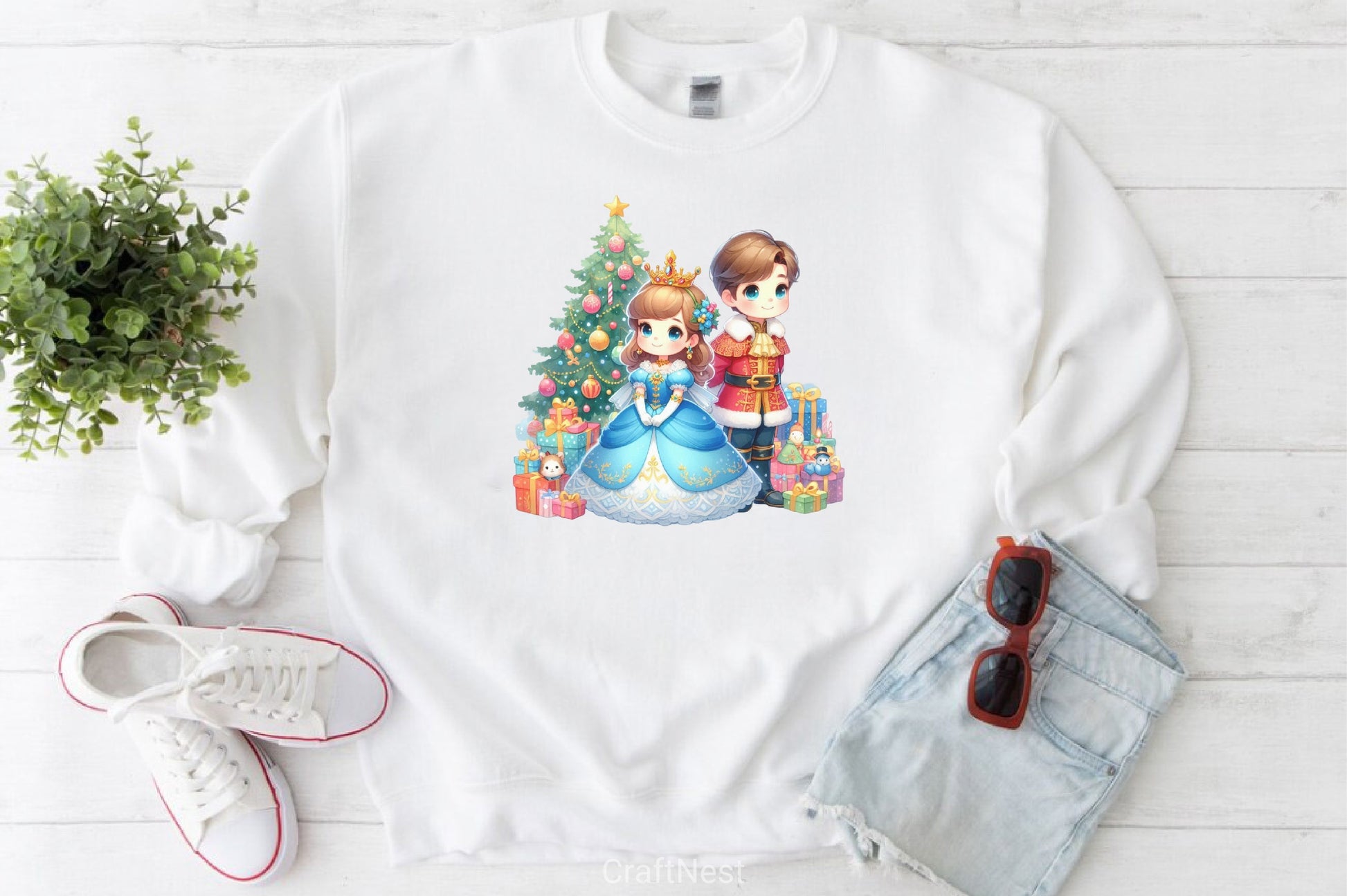 Christmas Princess Clipart Bundle 4 - CraftNest - Digital Crafting and Art