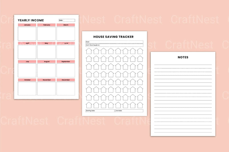 Budget Management Organizer for Effective Financial Planning - CraftNest - Digital Crafting and Art