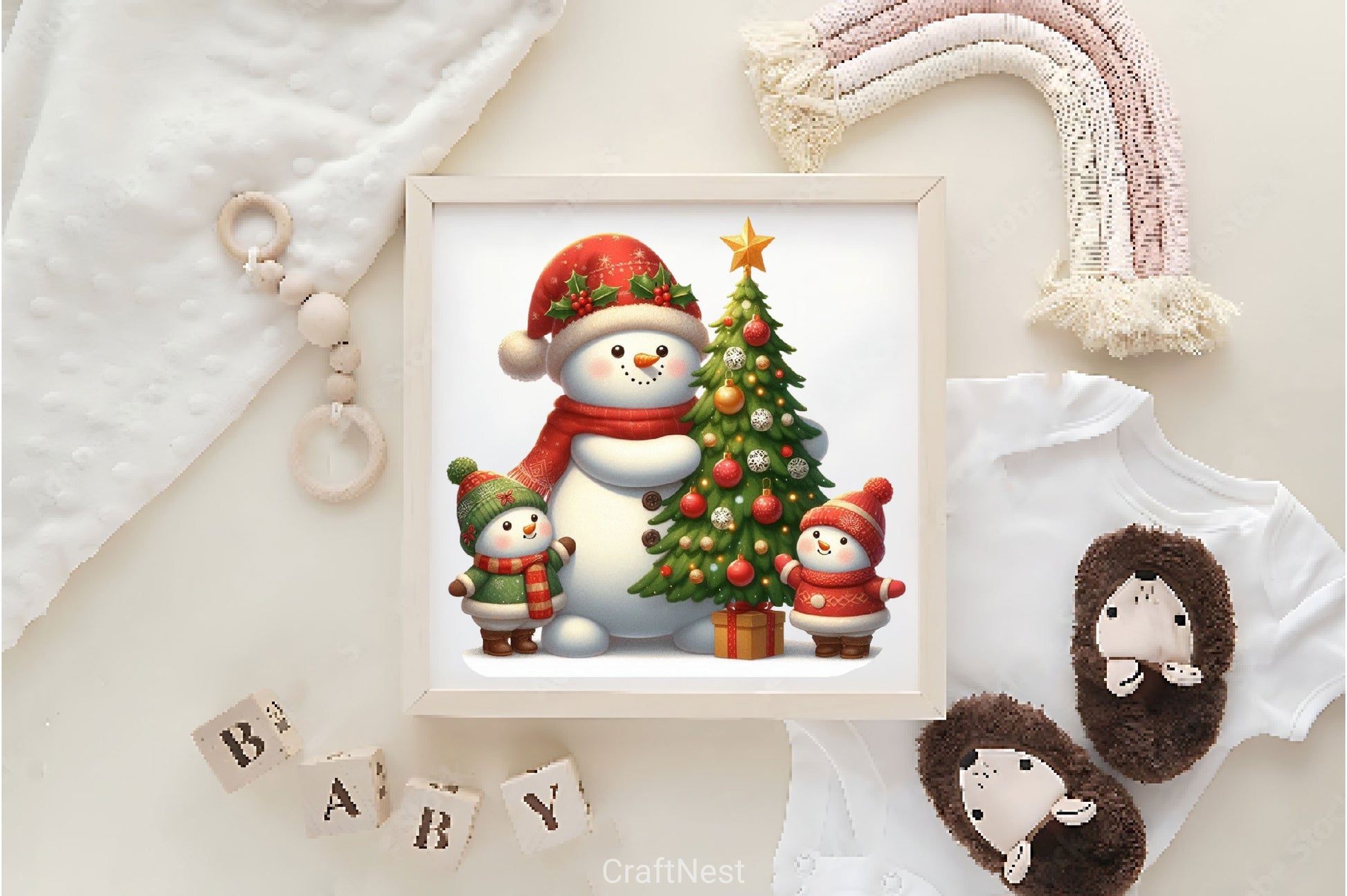 Christmas Snowman Clipart Bundle 7 - CraftNest - Digital Crafting and Art