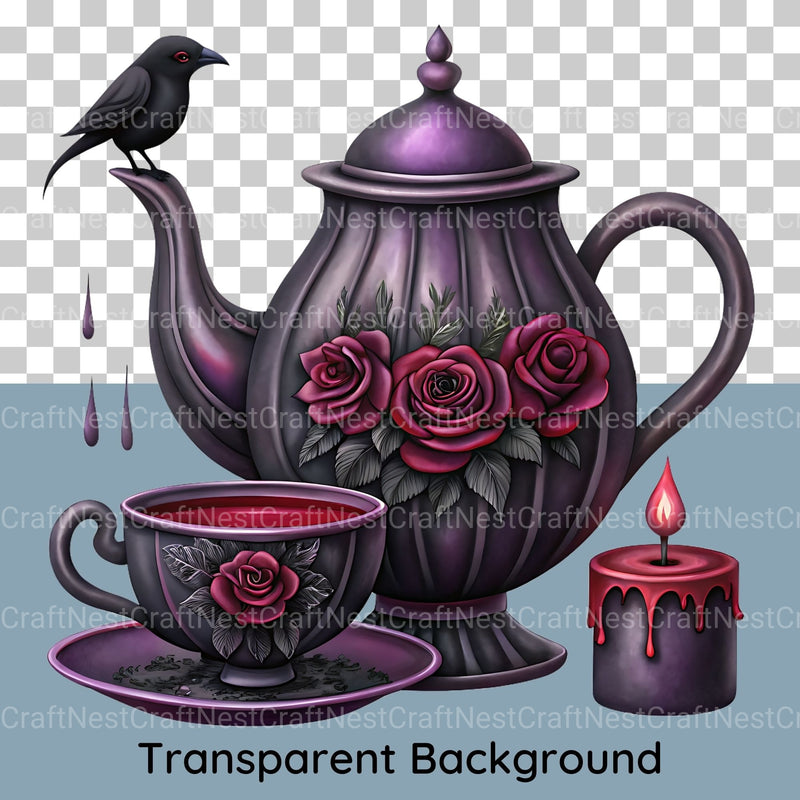 Teatime Clipart Bundle - CraftNest - Digital Crafting and Art
