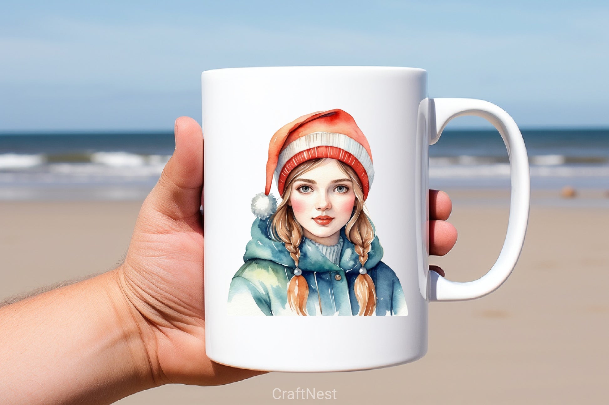 Christmas Winter Girl Clipart Bundle - CraftNest - Digital Crafting and Art