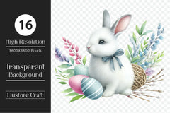 Easter Bunny Clipart Bundle 30 - CraftNest - Digital Crafting and Art