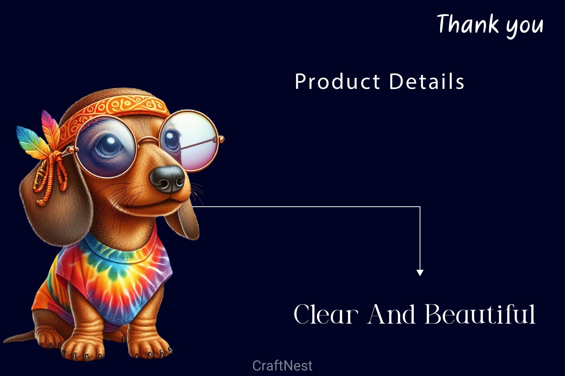 Hippie Dog Clipart Bundle 2 - CraftNest - Digital Crafting and Art
