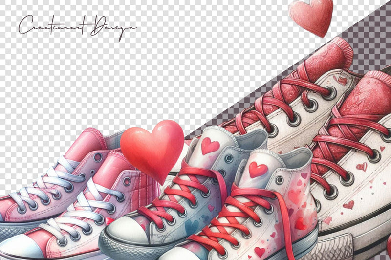 Sneakers Clipart Bundle - CraftNest - Digital Crafting and Art