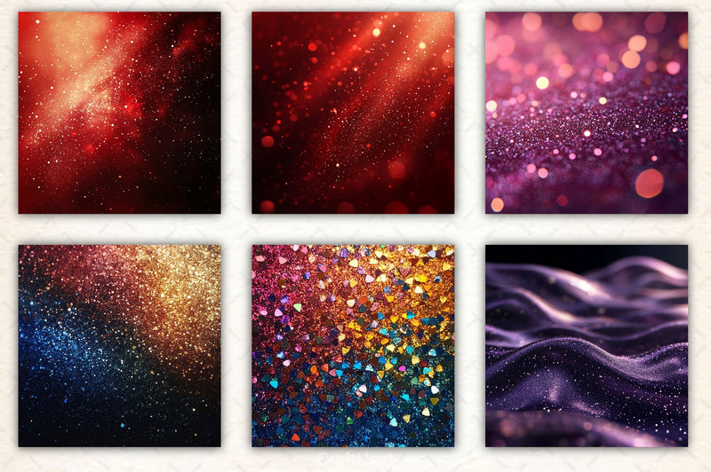 Color Glittery Background - CraftNest - Digital Crafting and Art